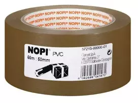 Tesa NOPI Pack PVC tłoczony 66m 50mm ruda
