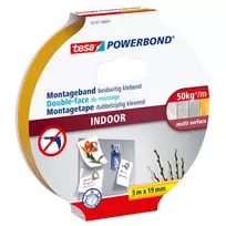 Tesa Powerbond taśma montażowa Indoor 5m 19mm
