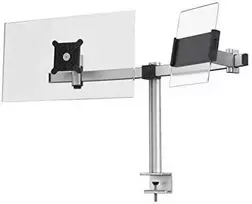 Durable Patvarus 508723 monitoriaus laikiklis / stovas 86,4 cm (34") Sidabrinė rašomasis stalas