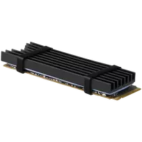 AXAGON CLR-M2L6 passive - M.2 SSD, 80mm SSD, ALU body, silicone thermal pads, height 6mm