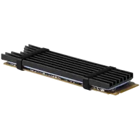 AXAGON CLR-M2L3 passive - M.2 SSD, 80mm SSD, ALU body, silicone thermal pads, height 3mm