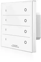 Lietimui jautrus šviesos intensyvumo reguliatorius, baltas, 4 kanalai RF 2.4GHz