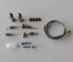 LED profilio PD03 pakabinimo komplektas 2x1000mm