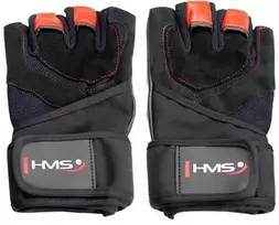 Sportinės Pirštinės Juodos/Raudonos HMS RST01 DYDIS XXL