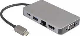 „MicroConnect“ USB-C stotis / replikatorius (USB3.1CCOM14)