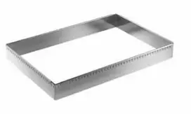 De Buyer Confectionery rim, adjustable, 21.5x11.5x7.5 cm
