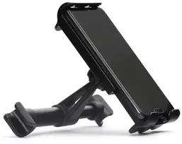 Automobilinis universalus telefono laikiklis OMEGA (4.7"-10.1") tvirtinamas ant sėdynių atlošų