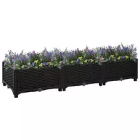 Aukštas lovelis, 120x40x23cm, polipropilenas