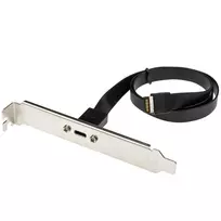 InLine lizdo laikiklis USB Type-C į USB 3.1 priekinį skydelį Key-A vidinis, 0,5 m