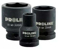 Nasadka Cr-Mo 1/2 colio 32 mm šešiakampė smūginė galvutė „Proline“ pakabukas