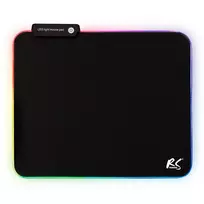 Gamingowa Pelės kilimėlis žaidimams su RGB LED apšvietimu NanoRS, 300x250x4mm, RS704