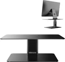 Stovas monitoriui / nešiojamam kompiuteriui Nillkin HighDesk (juodas)