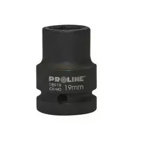 Nasadka Smūginė galvutė, 6 kampų, cr-mo, 3/4 colio, 41 mm, proline
