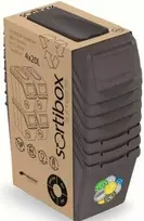 Prosperplast SORTIBOX atliekų rūšiavimo šiukšliadėžių rinkinys, 4x20L (ISWB20S4-405U)
