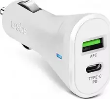 Automobilinis įkroviklis USB 2.1A Type-C 20W, gamintojas SBS Baltas