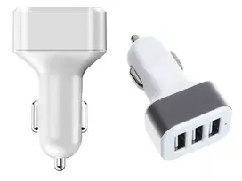 Car car charger for cigarette lighter sockets 3xusb