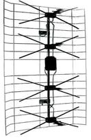 Tamiza Lauko TV antena baltos spalvos tinklinė tv antena