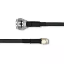QOLTEC 57030 RG58 bendraašis kabelis N, RP-SMA kištukas, 1 m
