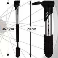 DVIRAČIO POMPA DUNLOP MINI ALU 120psi (8bar) 102184