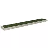 Aukštas gabiono lovelis, 600x100x20cm, galvanizuotas plienas