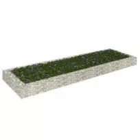 Aukštas gabiono lovelis, 300x100x20cm, galvanizuotas plienas