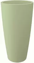 Nicoli Ø36x70cm vazonas su išimamu konteineriu Style 36, samanų spalvos