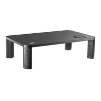 Podstawka „Ergo Office“ monitoriaus stalo stovas, reguliuojamas, su belaidžiu „Qi“ įkrovikliu, maks. 20 kg, 17–32 colių, ER-415