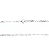 Sidabrinė grandinėlė 2mm - 50 - 3,65