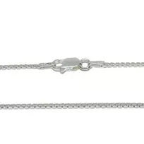 Sidabrinė grandinėlė 1.3mm - 50 - 4,97
