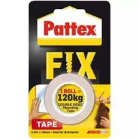Henkel Pattex remonto juosta FIX 120 kg dvipusė 1,5 m x 19 mm (1486524)