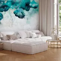 Artgeist Fototapetas - Mėlyna Poppies