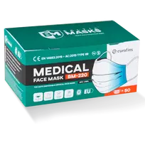 Baltic Masks Vienkartinės kaukės medicininės (3 sl. 50vnt.) BM-220