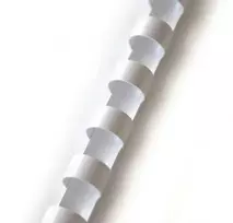 ARGO Spiralė įrišimui plastikinė 25 mm, balta (1 vnt.)