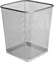 Forofis Šiukšlių dėžė FOROFIS 91329 sidabrinė metalinė tinklinė dėžė