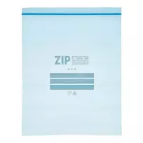 Leknes Maišelis šaldiklyje Mėlyna Zip (7 L) (10 uds)