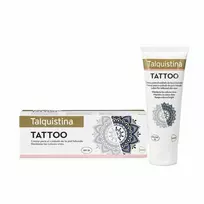 "Lacer Talquistina Tattoo SPF25 70ml" yra kremas, kuris padeda išlaikyti tatuiruotės spalvas