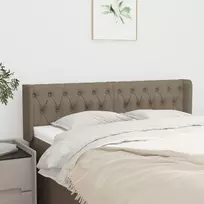Galvūgalis su auselėmis,taupe spalvos,163x16x78/88 cm, audinys