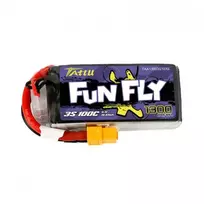 Gens Ace & Tattu Gens Ace Akumuliatorius Tattu Funfly 1300mAh 11.1V 100C 3S1P