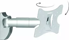 Cabletech Laikiklis sieninis reguliuojamas TV 23-43" (maks. 30kg)