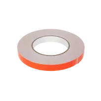 Dvipusė juosta REBEL (1 mm x 15 mm x 10 m) - balta