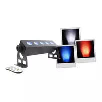 LED BAR šviesos efektas BoomTone DJ Super Babybar Juodas