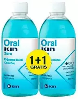 Kin Oralkin Zero burnos skalavimo skysčio pakuotė 2 vnt