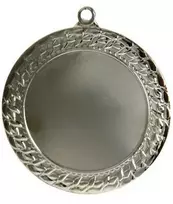 Tryumf Bendras sidabro medalis su vieta emblemai 50 mm - plieno medalis