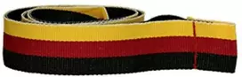 Detal Juosta 20 mm - juoda-raudona-geltona