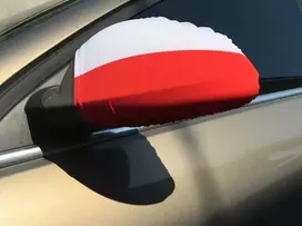 Enero Automobilinė šoninio veidrodžio vėliava Lenkija