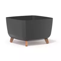 Prosperplast Kvadratinis vazonas su kojelėmis 27cm