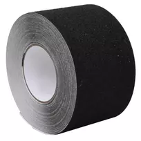Neslystanti juosta, juodos spalvos, 0,1x20m, PVC