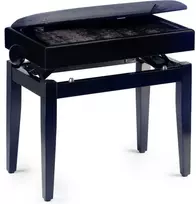 Pianino kėdutė Stagg PB55 BKM VBK (su stalčiumi)