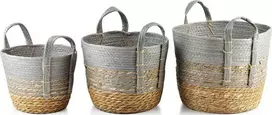 Mondex BALI Komplet 3 koszy 33x33x26/28x28x23/23x23x20cm