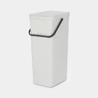 Šiukšliadėžė Brabantia Krepšys Sort&Go 40l Jasny Pilka 214424